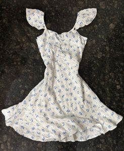 Cute Floral Mini Coquette summer Dress