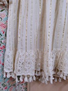 Pure Cotton Off White dress