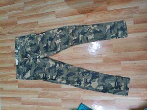 Camo Print Jeans