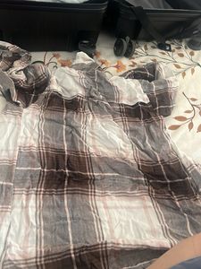 Cozy Plaid Button-Up Shirt
