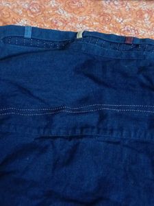 Men's Blue Collared Shirt