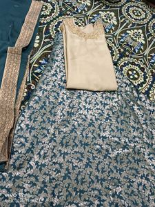 Elegant Cream Kurta Set with Dupatta