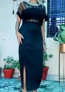 Chic Sheer Top &amp; Skirt Set