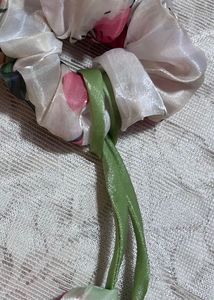 Cute Pink Flower Hair Clip