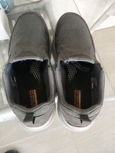 Skechers Go Walk Duro Men's Grey Slip-On Shoes