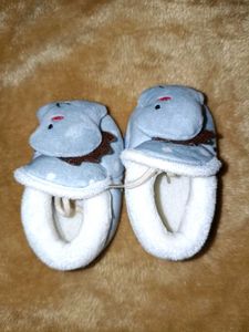 Cute Dino Baby Booties
