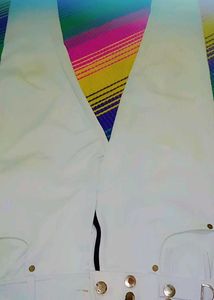 White Belted Pants