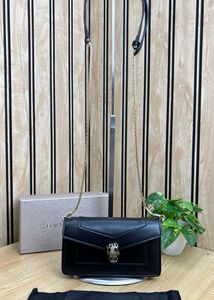 Bvlgari Black Serpenti Shoulder Bag