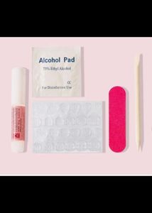 Red Polka Dot Press-On Nails