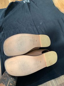 Nappa Dori Handcrafted Tan Leather Tassel Sandals