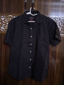 Men's Black Short Sleeve Shirt