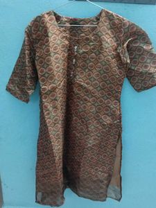 Elegant Printed Kurta