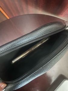 Miniso Chic Black Crossbody Bag with Chain Detail