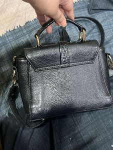Chic Black Top-Handle Bag