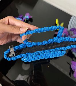Blue Handbag
