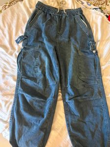 Grunge y2k parachute jeans