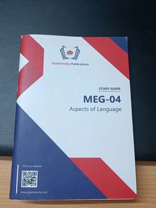 IGNOU MA English Books MEG 01, 02 03,04