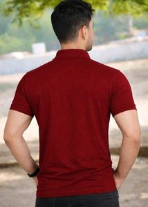 Maroon Polo Shirt - Classic Style