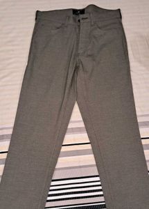 Marks & Spencer brown micro check Casual Pants