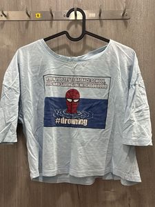 Funny Spiderman "Drowning" T-Shirt