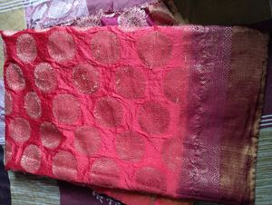 Chanderi silk saree
