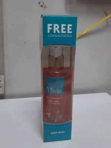 Olivia Skin Energizing Body Wash. With Loofah .