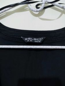 Select Elegant Black Coverup Shrug Cardigan