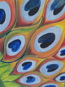 Hand made acrylic painting on canvas .Size - 18× 1