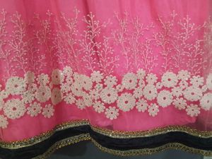 Vibrant Pink Lehenga Skirt