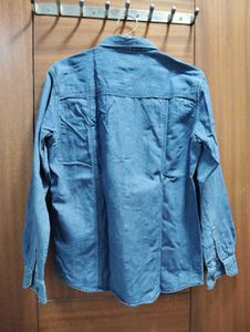 Men's Denim Long Sleeve Shirt