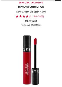 SEPHORA CREAM LIP STAIN