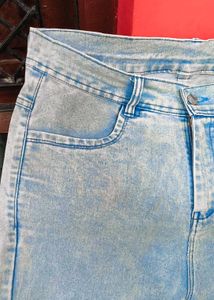 Light Wash Wide Leg Jeans
