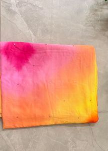 Vibrant Ombre Sequined Saree