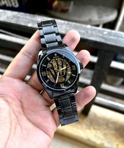 Stylish Black Automatic Watch