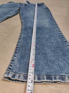 Blue Flare Jeans