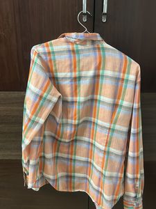 Wrangler’s Nude Colored checkered Women’s shirt 🥺