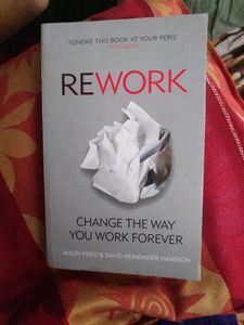 Rework Book By Jason Fried New Paperback