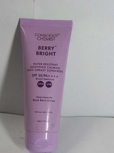 Conscious Chemist Berry Bright Sunscreen