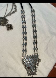 Stunning Oxidized Silver Jewellery Set