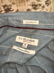 US Polo Assn. Striped Button-Down Shirt