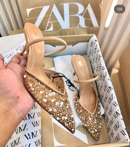 ZARA Embellished Heels (new)