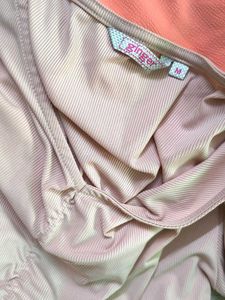 Pink Ribbed Top from Ginger brand