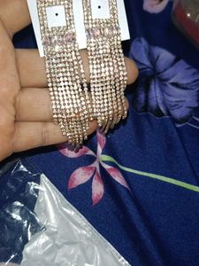 Ad Rose Gold Plated Earrings