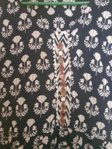 Stylish Navy Blue Printed Kurta