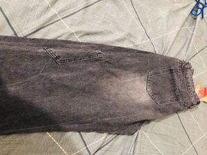 Stylish Grey Wash Denim Jeans