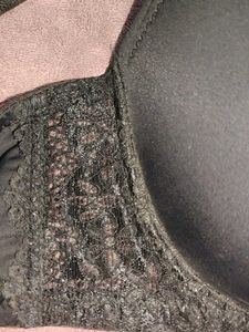 Lace Trim Padded Bra
