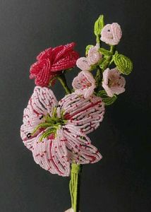 French Beaded Flowers