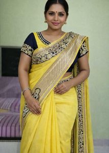 Yellow Saree