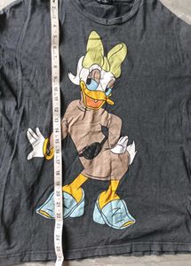 ZARA Daisy Duck Graphic T-Shirt