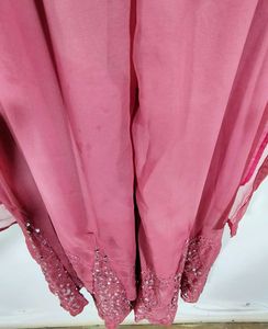Pink Embroidered Kurta Set (Women's)